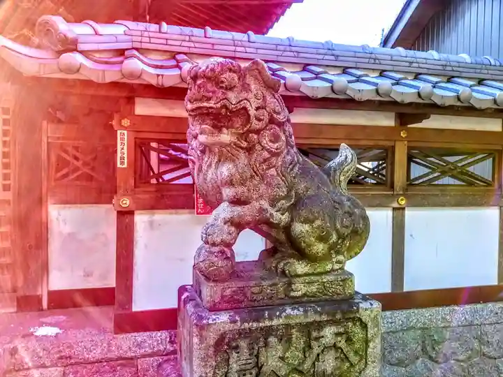 勝手神社(金谷勝手神社)の狛犬