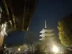 東寺（教王護国寺）の景色