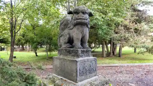 栗山天満宮の狛犬