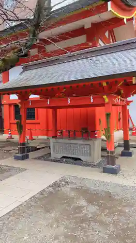 花園神社の手水舎