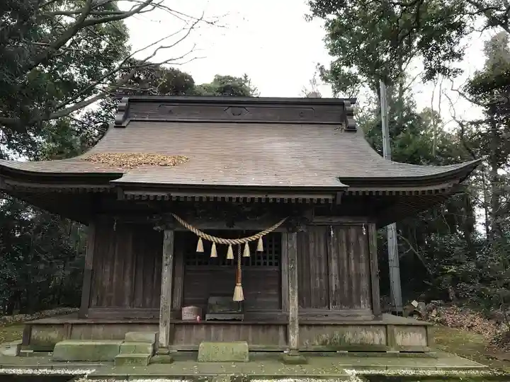 子安神社の本殿・本堂