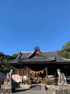 牟呂八幡宮の本殿・本堂