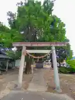 神明社(楠町)の鳥居