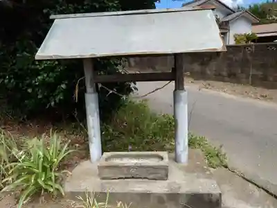 浦賀神社の手水舎
