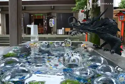 蛇窪神社の手水舎