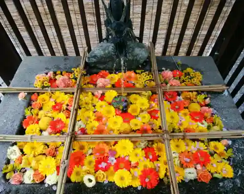 豊平神社の手水