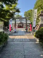 新羅神社の鳥居