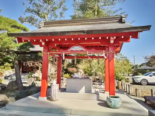 八幡宮の手水舎