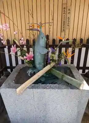 北野天満神社の手水舎