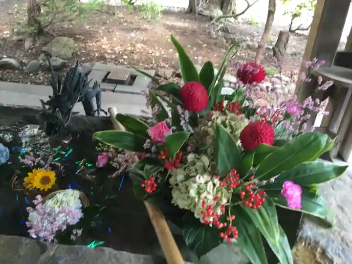 琴似神社の手水舎
