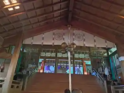 天河大辨財天社の本殿・本堂