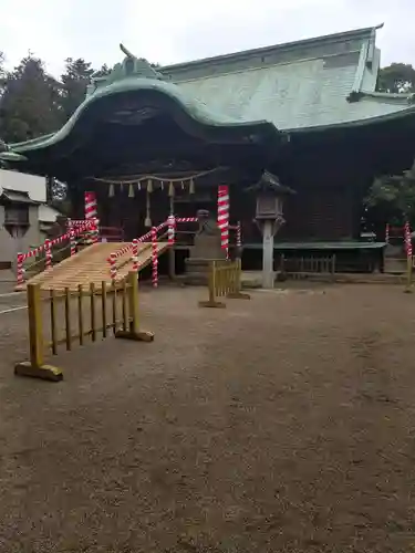 下総国三山　二宮神社の本殿・本堂