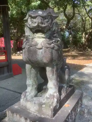 不乗森神社の狛犬