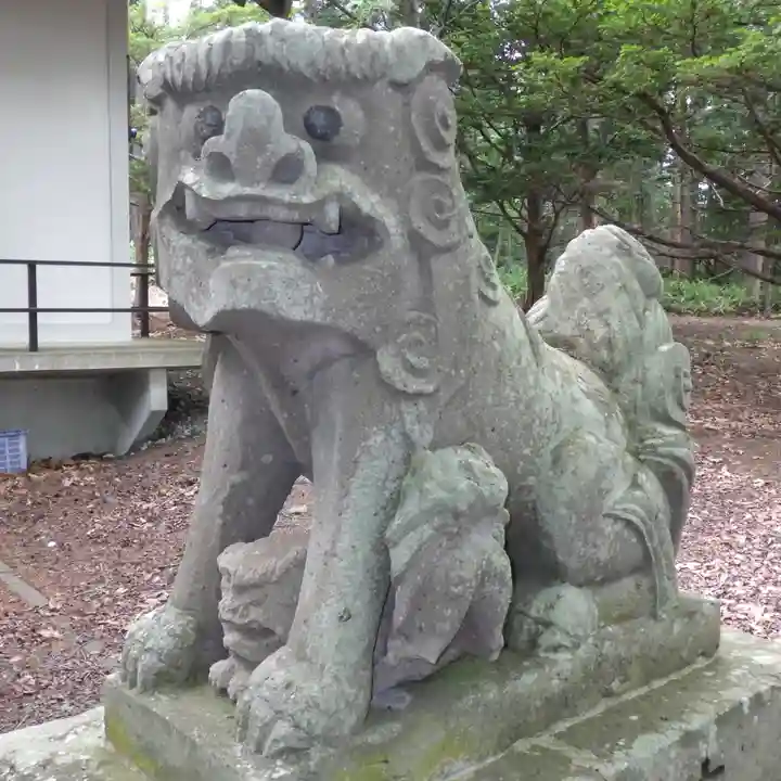 浜佐呂間神社の狛犬