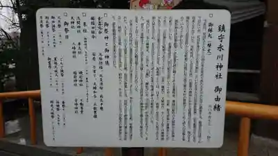 鎮守氷川神社の歴史