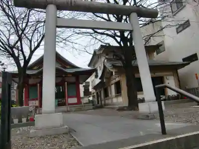 浅草富士浅間神社の鳥居
