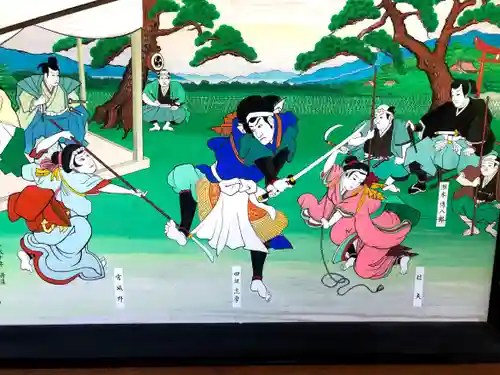 美奈宜神社の芸術