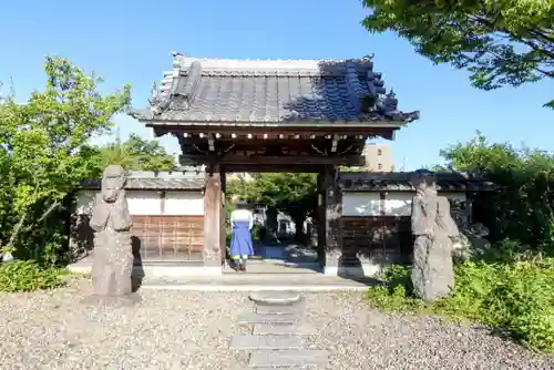 立圓寺の山門