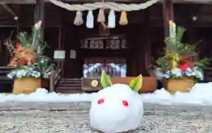 船川八幡宮の本殿・本堂(2021年12月27日(月) 09時20分30秒投稿)