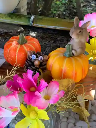四倉諏訪神社の手水舎