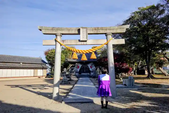 刈宿熊野神社の鳥居