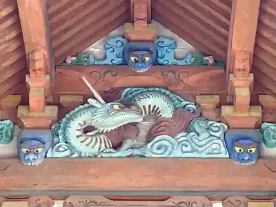 諏訪神社の芸術