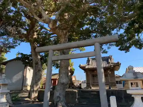 御瀧神社の鳥居