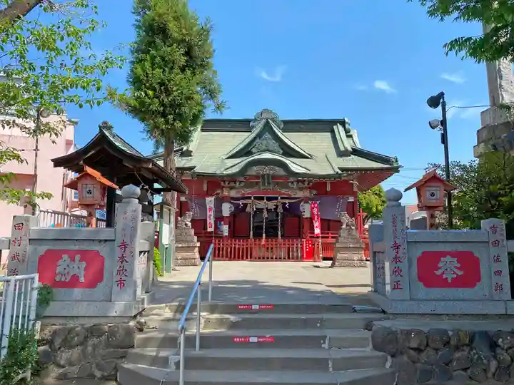 小祝神社の本殿・本堂