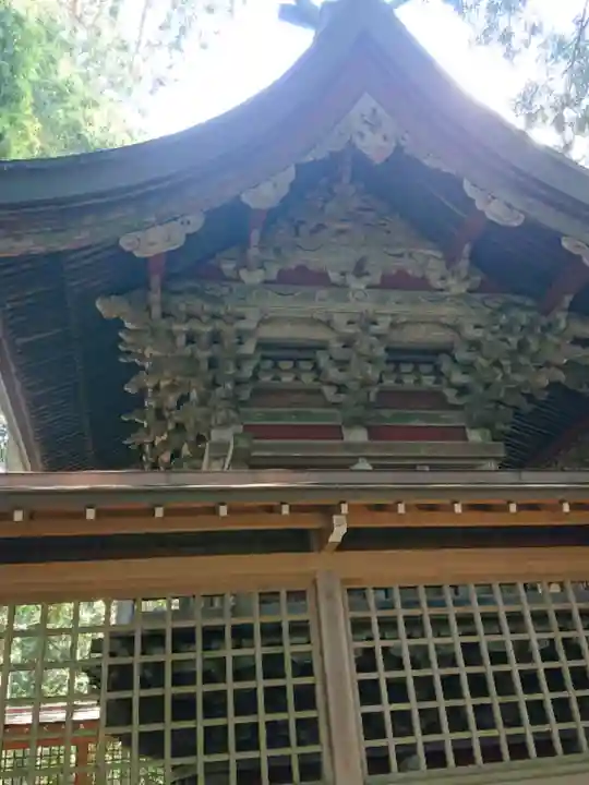 鷲子山上神社の本殿・本堂