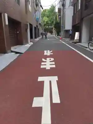 鳥越神社の周辺