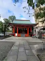 麻布氷川神社の本殿・本堂