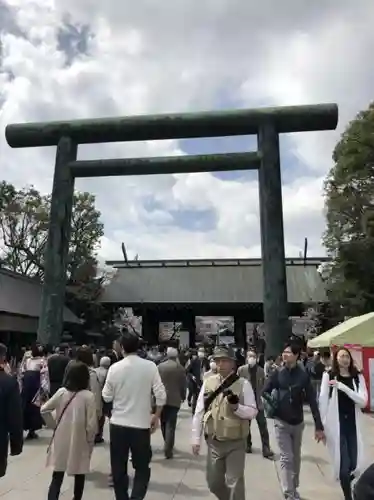 靖國神社の鳥居