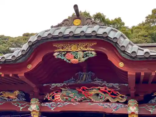 伊豆山神社の芸術