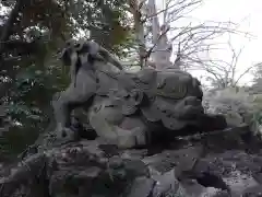 赤坂氷川神社の狛犬