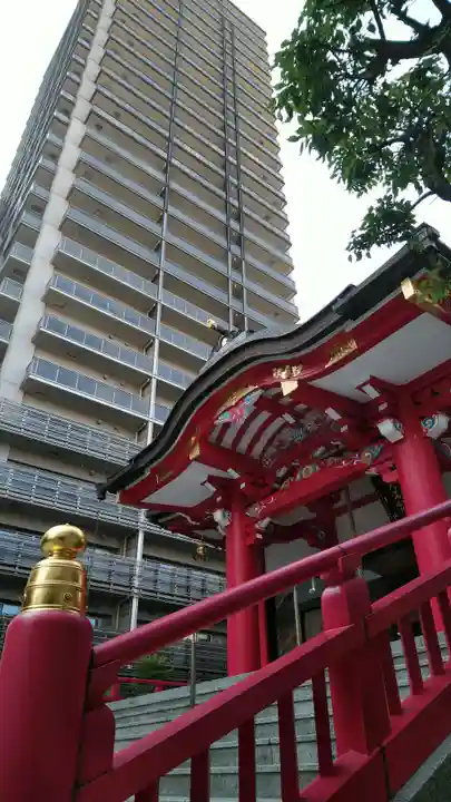 成子天神社の本殿・本堂