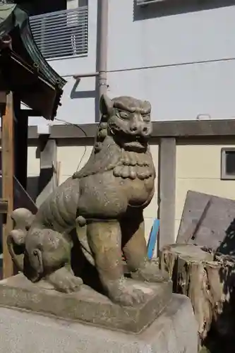 吉原神社の狛犬