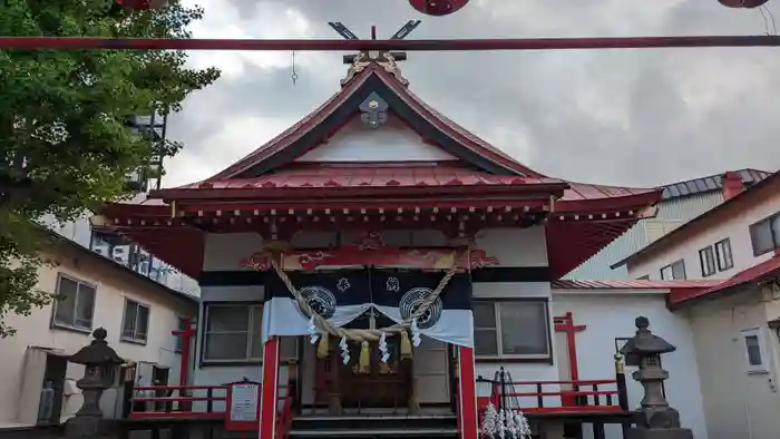 北見稲荷神社の本殿