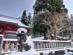 遠野郷八幡宮の狛犬