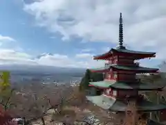 新倉富士浅間神社の景色