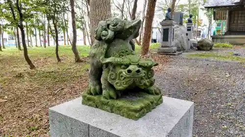 羽幌神社の狛犬