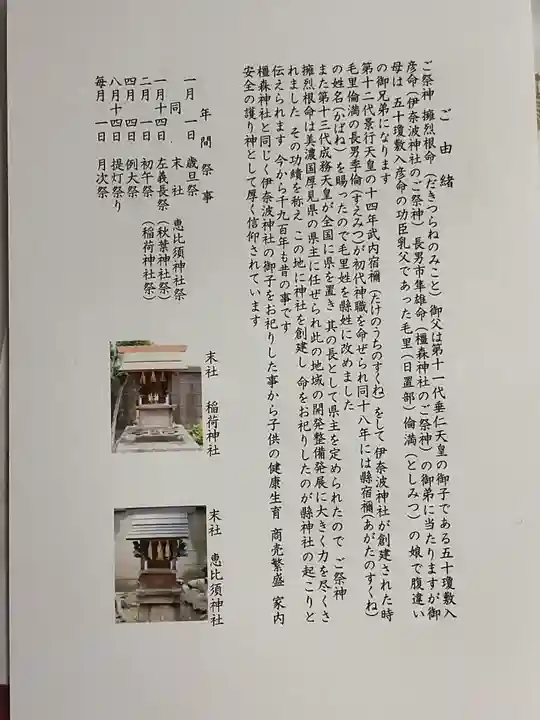 縣神社の授与品その他