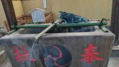 羽田神社の手水舎