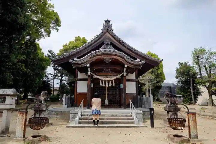 伊賀々原神社(木賀)の本殿・本堂