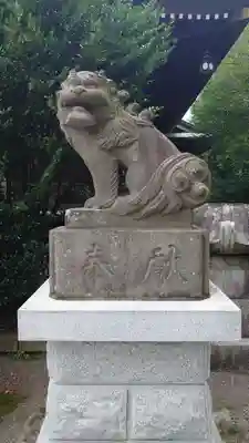 別雷皇太神の狛犬