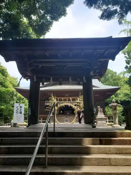 府八幡宮の山門・神門