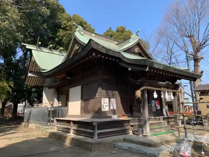 稲荷神社の本殿