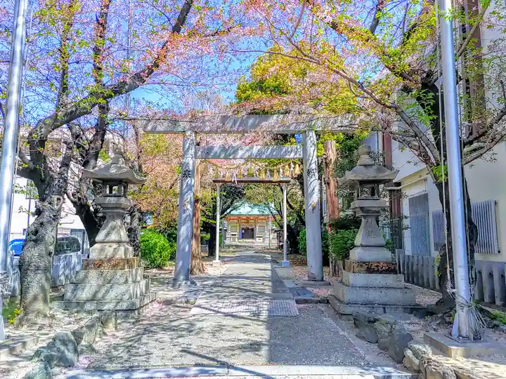 神明社(高畑神明社)の鳥居