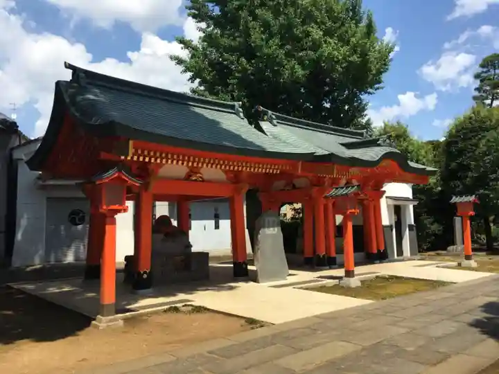 穴八幡宮の手水舎