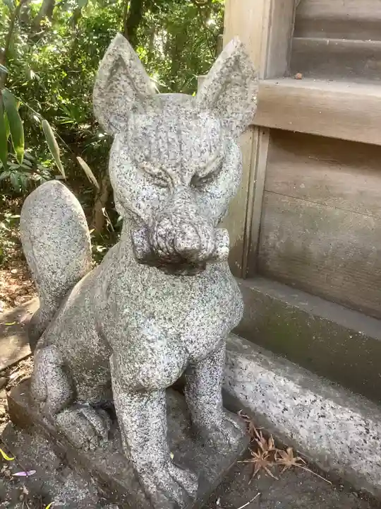 白毫寺の狛犬