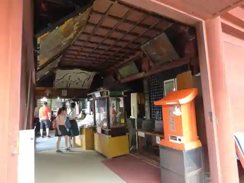 清水観音堂の本殿・本堂